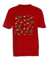 Tricou basic unisex - Chill Colors Pattern
