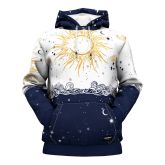 Hanorac Full Print - Sun And Moon Hoodie