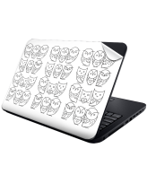 Geometric Owls - Laptop Generic Skin