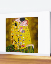 Gustav Klimt - The Kiss - Tapet autoadeziv pentru perete (250x250)