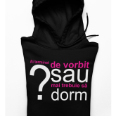 Hanorac Unisex cu gluga - Dorm
