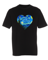 Tricou basic unisex - Heart of StarryNight
