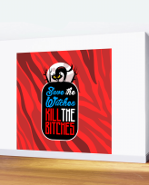 Save the Witches - Tapet autoadeziv pentru perete (250x250)