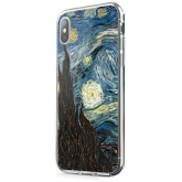 Van Gogh - Starry Night - Carcasa Transparenta Silicon