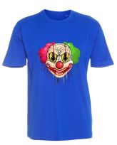 Tricou basic unisex - Crazy Clown